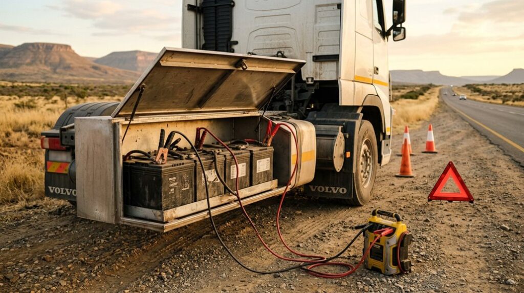 How to Jump-Start a Lorry With 4 Batteries Safely